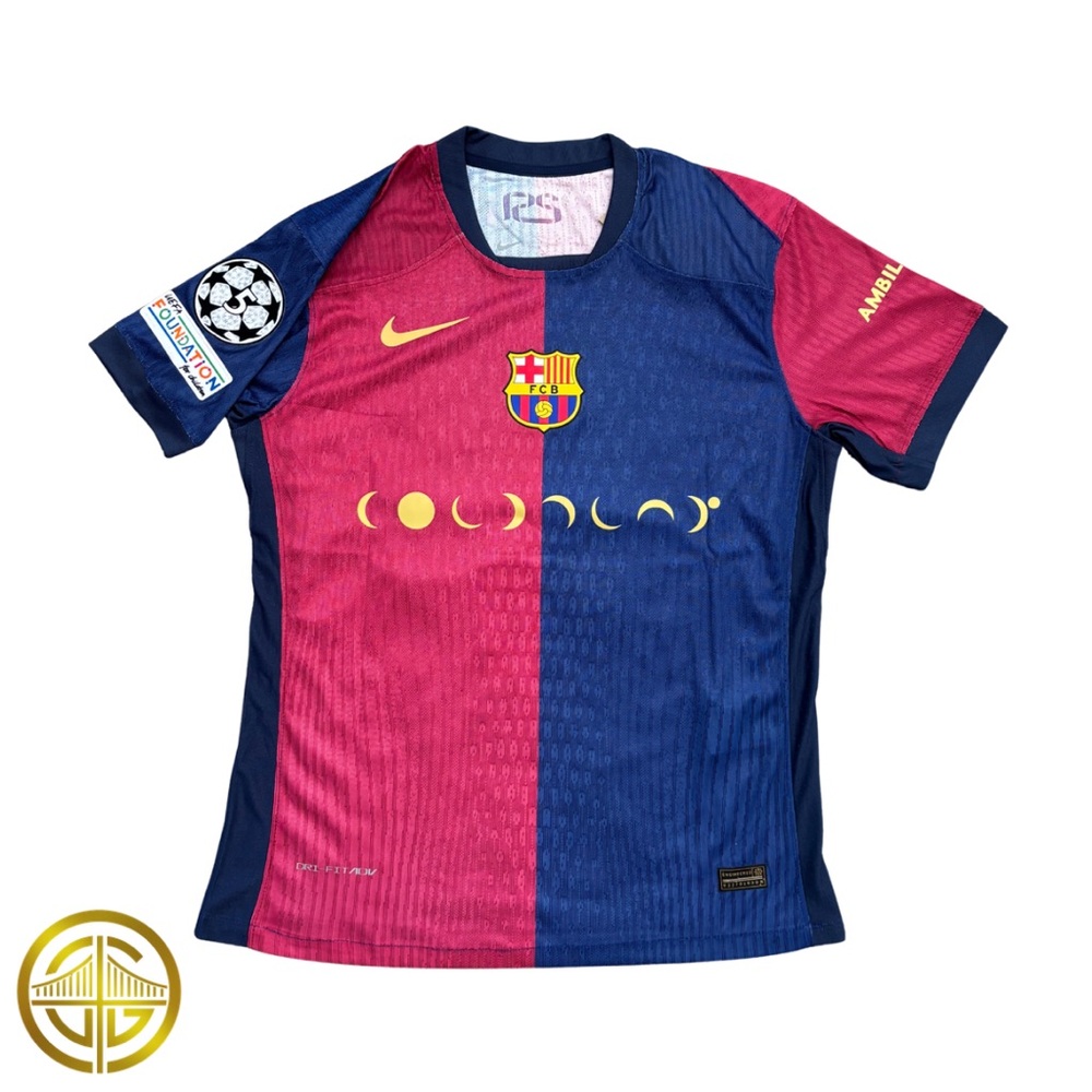 Lamine Yamal #10 Barcelona Jersey Franela de Barcelona Lamine Yamal Coldplay